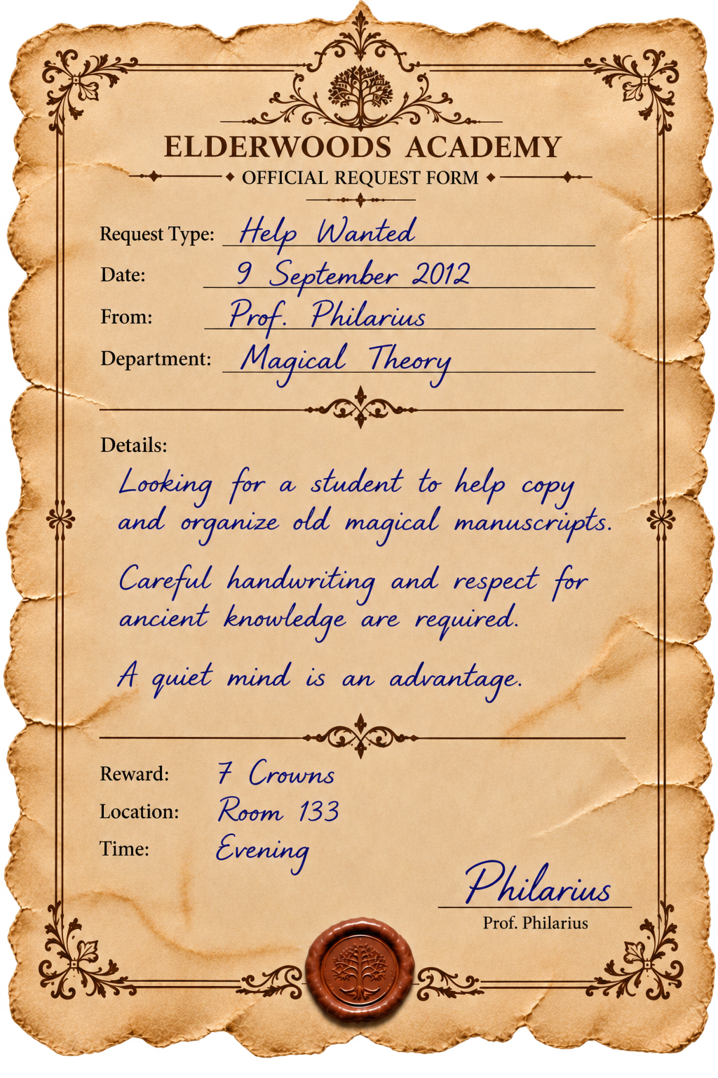 Academy Task